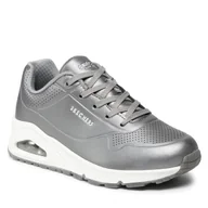 Sneakersy damskie - Sneakersy Skechers Rose Bold 73691/GUN Gun Metal - miniaturka - grafika 1