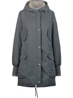 Kurtki damskie - finside Parka "Ivalukka" w kolorze szarym - miniaturka - grafika 1