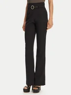 Spodnie damskie - Just Cavalli Spodnie materiałowe 78PAA130 Czarny Slim Fit - miniaturka - grafika 1
