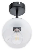 Lampy ścienne - Lemir Pinox kinkiet 1 pł. / czarny matowy O3080 K1 CZA O3080 K1 CZA - miniaturka - grafika 1