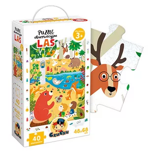 Czuczu Puzzle obserwacyjne Las - Puzzle - miniaturka - grafika 1