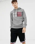 Bluzy męskie - ﻿Bluza Tommy Hilfiger Kangurka Męska Hoodie klasyczna XL - miniaturka - grafika 1