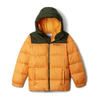Odzież sportowa dziecięca - Kurtka ocieplana dziecięca Columbia Puffect Hooded - miniaturka - grafika 1