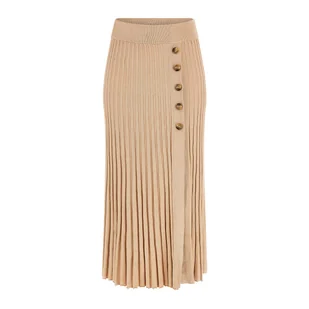 Damska Spódnica GUESS SHOPIE PLEATED SKIRT SWTR W4RD99Z3D60-G1L7 – Brązowy - Spódnice - miniaturka - grafika 1