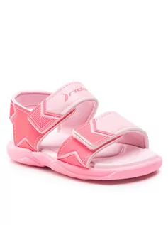 Buty dla dziewczynek - Rider Sandały Comfort Baby 82746 Różowy - grafika 1