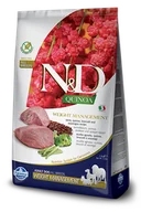 Sucha karma dla psów - Farmina Farmina N&D DOG QUINOA WEIGHT MANAGEMENT LAMB & BROCCOLI 7kg PND0700030 - miniaturka - grafika 1