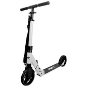 Hulajnogi - Hulajnoga miejska dla dorosłych Rideoo 200 City Scooter White 200 mm - miniaturka - grafika 1