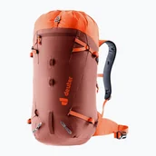 Sprzęt wspinaczkowy - Plecak wspinaczkowy deuter Guide 30 l redwood/papaya - miniaturka - grafika 1