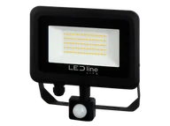 Lampy ogrodowe - Naświetlacz 50W 4000K LED line LITE PHOTON z czujnikiem - miniaturka - grafika 1