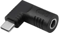 Adaptery i przejściówki - Przejściówka do laptopa AK-ND-D07 5.5 x 2.1 mm / USB-C - miniaturka - grafika 1