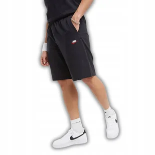 NIKE SPODENKI MĘSKIE CZARNE SPORTOWE KRÓTKIE ROZMIAR L WYGODNE KOMFORTOWE - Spodenki męskie - miniaturka - grafika 1