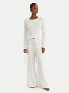 Tommy Hilfiger Piżama UW0UW06157 Écru Regular Fit - Piżamy damskie - miniaturka - grafika 1