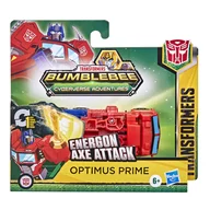 Figurki dla dzieci - Hasbro, figurka TRANSFORMERS CYBERVERSE 1-STEP - OPTIMUS PRIME - miniaturka - grafika 1