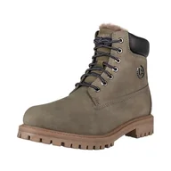 Półbuty męskie - bugatti Męskie buty sznurowane, z ciepłą podszewką, zielony czarny, 45 EU - miniaturka - grafika 1