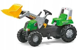 TRAKTOR RT Z ŁADOWACZEM NAPĘD NA PEDAŁY ROLLY TOYS - Chodziki - miniaturka - grafika 1