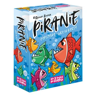 Piranie Pink Frog - gra - Gry karciane - miniaturka - grafika 1