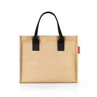 Torby i wózki na zakupy - Torba daily shopper, raffia black RDN7078 - miniaturka - grafika 1