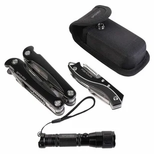 Zestaw Dla Niego Multitool scyzoryk latarka+GRAWER - Multitools - miniaturka - grafika 1