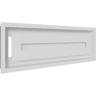 Akcesoria kominkowe - Kratka Wentylacyjna Kominkowa Wind 17X49 Biała - miniaturka - grafika 1