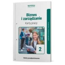 Biznes i zarządzanie LO 2 karty pracy ZP - Podręczniki dla liceum - miniaturka - grafika 1