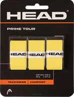 Tenis ziemny - Owijki tenisowe wierzchnie Head Prime Tour x3 - żółta - miniaturka - grafika 1