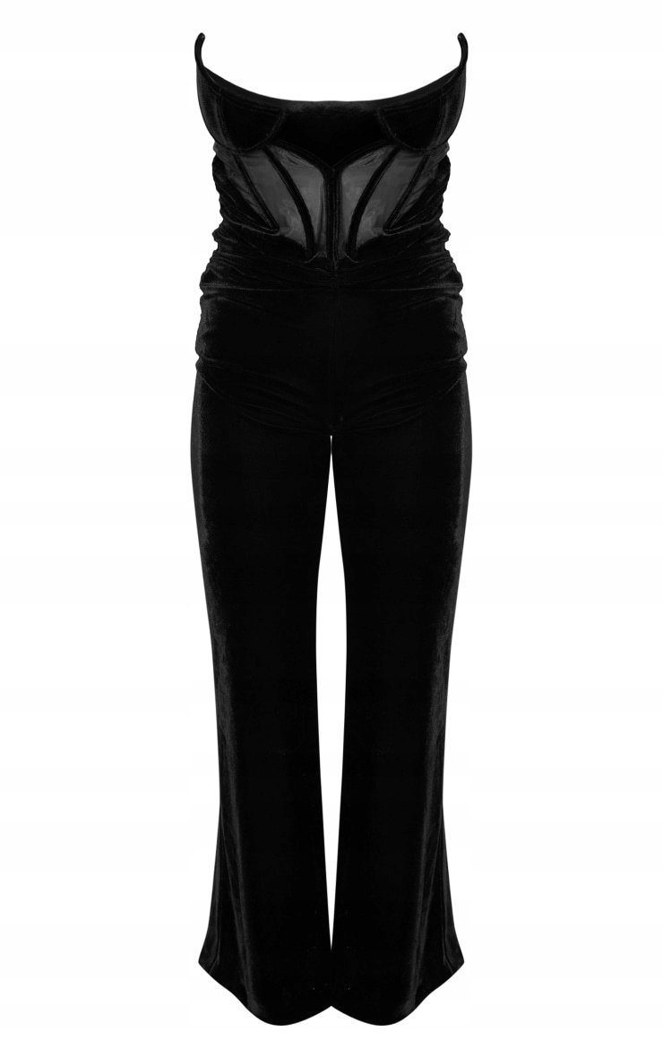 PRETTYLITTLETHING KOMBINEZON WELUROWY S EJB