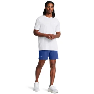 Męskie spodenki do biegania Under Armour UA Launch Pro 5'' Shorts - niebieskie - UNDER ARMOUR - Spodnie sportowe męskie - miniaturka - grafika 1