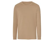 Koszulki męskie - esmara Men Koszulka męska z bawełną (Beżowy, S (44/46)) - miniaturka - grafika 1