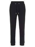 Spodnie męskie - Superdry Spodnie dresowe Mężczyźni Bawełna niebieski jednolity, S - miniaturka - grafika 1