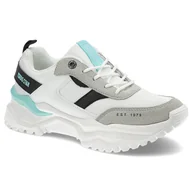 Sneakersy damskie - Big Star, Sneakersy, JJ274A412 Biały, rozmiar 36 - miniaturka - grafika 1