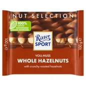 Czekolada - Ritter Sport CZEKOLADA MLECZNA Z CAŁYMI ORZECHAMI 100G zakupy dla domu i biura OF7006 - miniaturka - grafika 1