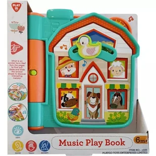 Playgo: Książeczka edukacyjna i muzyczna - Zabawki interaktywne dla dzieci - miniaturka - grafika 1