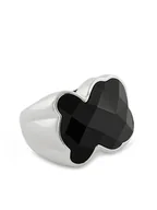 Pierścionki - TOUS Pierścionek Icon Color 1000217912 Czarny - miniaturka - grafika 1