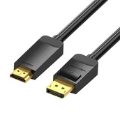 Kable - Kabel 4K DisplayPort do HDMI 2m Vention HAGBH (Czarny) - miniaturka - grafika 1