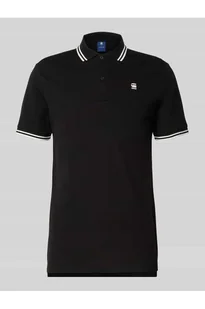 Koszulka polo o kroju slim fit z wyhaftowanym logo model Dunda - G-Star Raw - Koszulki męskie - miniaturka - grafika 1