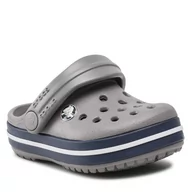 Klapki i japonki damskie - Crocs Klapki Crocband Clog T 207005 Fumee/Blue Marine - miniaturka - grafika 1