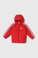 Kurtki i płaszcze dla dziewczynek - adidas kurtka dziecięca kolor czerwony - miniaturka - grafika 1