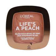 Róże do policzków - L'Oréal Paris Rouge Life's A Peach Blush, 9 G 3600523560813 - miniaturka - grafika 1
