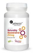 Suplementy diety - Naturalny Resweratrol 250mg 60 kapsułek ALINESS - miniaturka - grafika 1