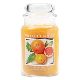 Duża świeca Citrus Zest Villagage Candle - Świece - miniaturka - grafika 1