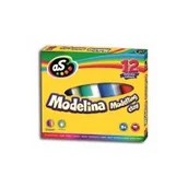 Masy plastyczne - Modelina AS 12 kolorów ASTRA - miniaturka - grafika 1