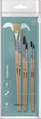 Pędzle - Interdruk, Pędzelki drewniane, 6 szt. - miniaturka - grafika 1