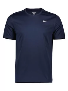 Reebok Koszulka sportowa w kolorze granatowym - Koszulki sportowe męskie - miniaturka - grafika 1