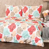 Pościel - 4Home Pościel bawełniana Romance, 140 x 220 cm, 70 x 90 cm, 140 x 220 cm, 70 x 90 cm - miniaturka - grafika 1