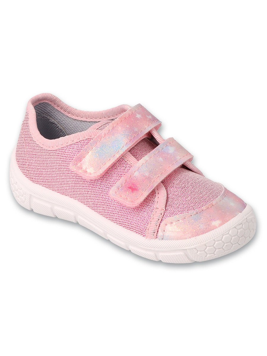 Dziewczęce kapcie w gwiazdki różowe Befado r.23