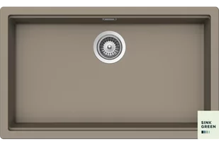 Zlew SCHOCK KIRUNA N-100XL twilight (Cristadur) | Sink GREEN - Zlewozmywaki - miniaturka - grafika 1