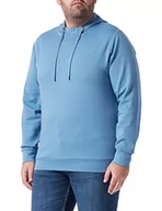 Bluzy męskie - bugatti Męska bluza 8950-35195, niebiesko-szara-330, regularna, Niebiesko-szary-330, M - miniaturka - grafika 1