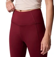 Legginsy - Legginsy damskie Columbia BOUNDLESS TREK bordowe 2033514624 - miniaturka - grafika 1