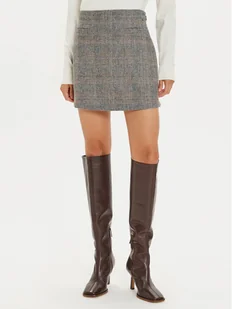 Tommy Hilfiger Spódnica mini WW0WW43471 Beżowy Regular Fit - Spódnice - miniaturka - grafika 1