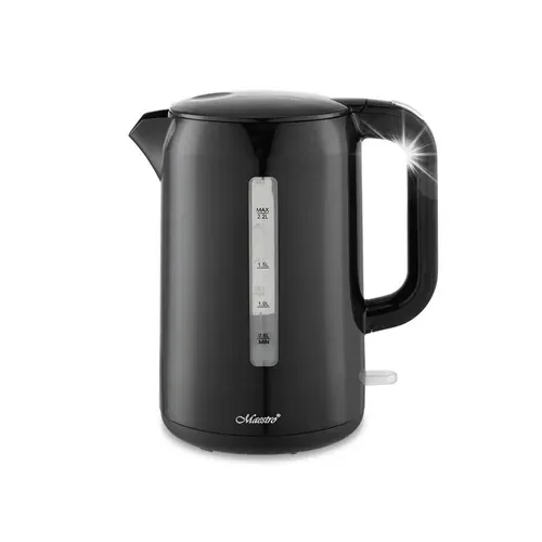Duży, Pojemny Czajnik elektryczny 2,2l 2200W Maestro MR-022-BLACK
